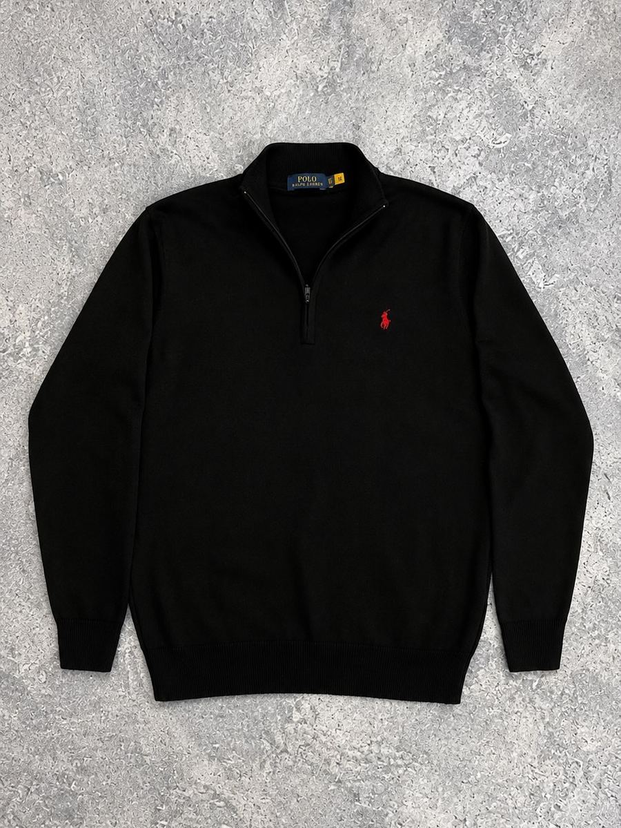 Quarter zip Ralph Lauren preto